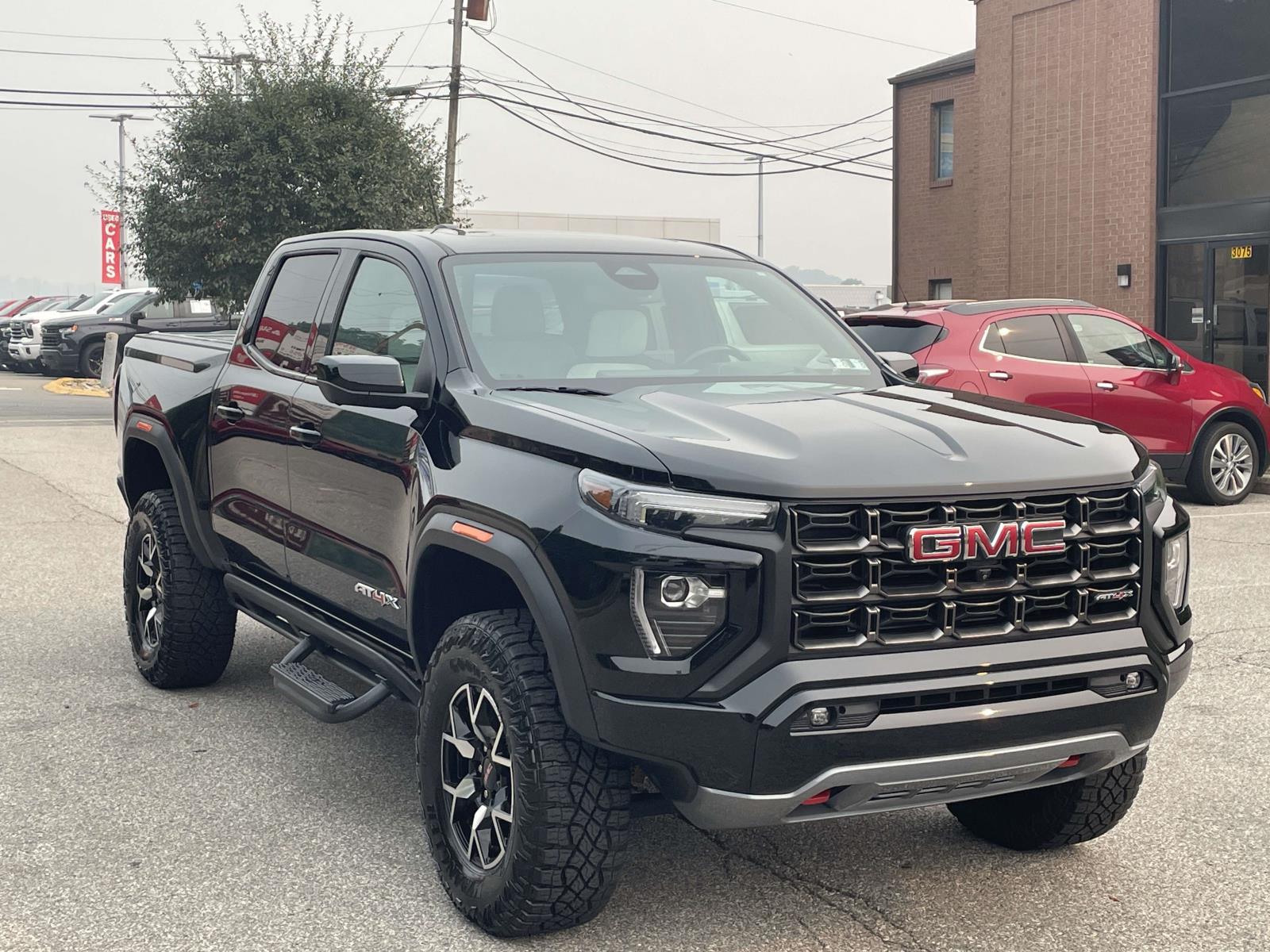 Onyx Black 2024 GMC Canyon Pickup Truck Four-Wheel Drive 8-Speed Automatic